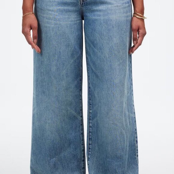 MADEWELL Curvy Superwide Leg barrel JEANS NEW NWT Sz 32 - Picture 12 of 12